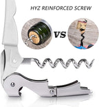 HYZ 2-Pack Wine Opener Waiter Corkscrew, Professional Wine Key - Image 3