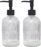 Clear Glass Soap Dispenser by YYTSGG
