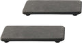 NiuYichee 2 Pcs Water Absorbing Stone Trays, Kitchen/Bathroom Sink Soap Dish by NiuYichee