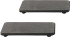 NiuYichee 2 Pcs Water Absorbing Stone Trays, Kitchen/Bathroom Sink Soap Dish by NiuYichee