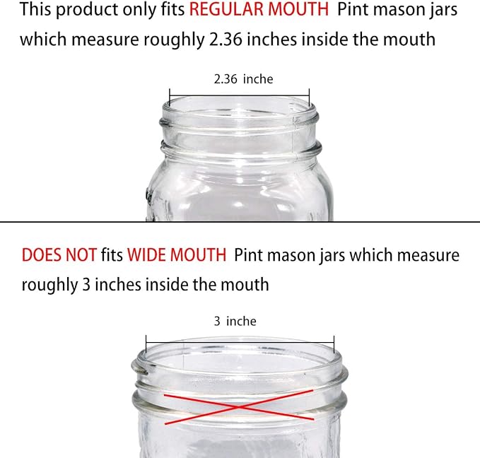 Amolliar Mason Jar Liquid Soap Dispenser Lid, Rustproof Stainless Steel - Image 7