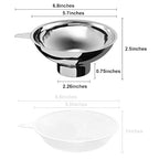 Serinar 5.7 in X 2.26 in Caliber Stainless Steel Canning Funnel - Image 2