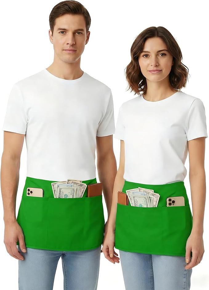 BOHARERS Waist Apron with 3 Pockets12 Pack - Image 4