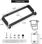 Aheucndg Paper Towel Holder for Kitchen, Wall Mount Paper Towel Holder - Image 3