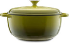 Mercer Culinary Enameled Cast Iron Round Dutch Oven, 6 qt. by MercerCulinary