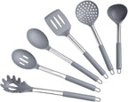 Silicone Kitchen Utensils Set by CulinaryCouture