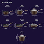 Circulon Symmetry Dishwasher Safe Hard Anodized Nonstick Cookware Pots and Pans - Image 9