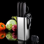 RAXCO Knife Set with Block, 10-Piece Kitchen Knives Stainless Steel, - Image 2
