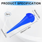Long-Neck Oil Funnel for Automotive – Multi-Function Plastic Funnel for Oil - Image 2