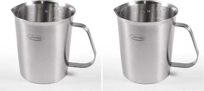Newness Stainless Steel Measuring Cup, Metal Measuring Cup by Newness