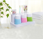 Eslite Toothbrush Toothpaste Holder Stand - Image 2