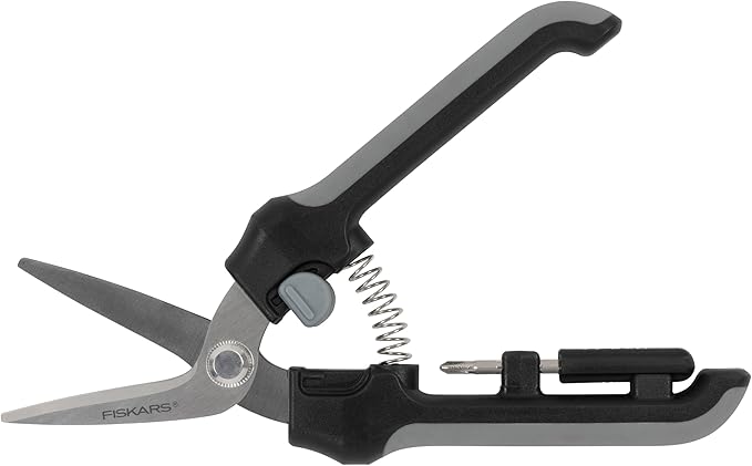Fiskars Everyday Package Opener, Heavy-Duty Sharp Blades, Clamshell & Zip Tie by Fiskars
