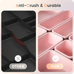 A-LuGei【【5 Size】 Tool Box Organizer Tray Divider Set, 【Pink】 Desk - Image 5