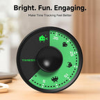 60-Minute Visual Timer, Twist to Set, Loud Battery-Powered Alarm, Minimalist - Image 7