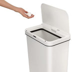 SIMPLI-MAGIC 79502 13 Gallon Touchless Sensor Trash Can, Rectangle Garbage Bin - Image 4