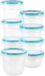 Snapware Plastic Total Solution 16-Pc Food Storage Containers Set, 2-Cup & by Snapware