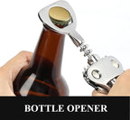 KORCCI Multifunctional Wine Bottle Opener Gift Set - Image 5