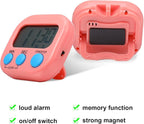 Weewooday 50 Pcs Large Classroom Timers Stopwatch Magnetic Kitchen Digital - Image 3