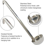 2 Oz Stainless Steel Ladle, Portioning and Serving Soup and Stew in Restaurants - Image 3