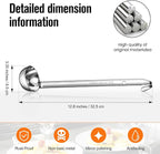 Cunhill 5 Pcs Soup Ladles Stainless Steel Serving Ladles - Image 3