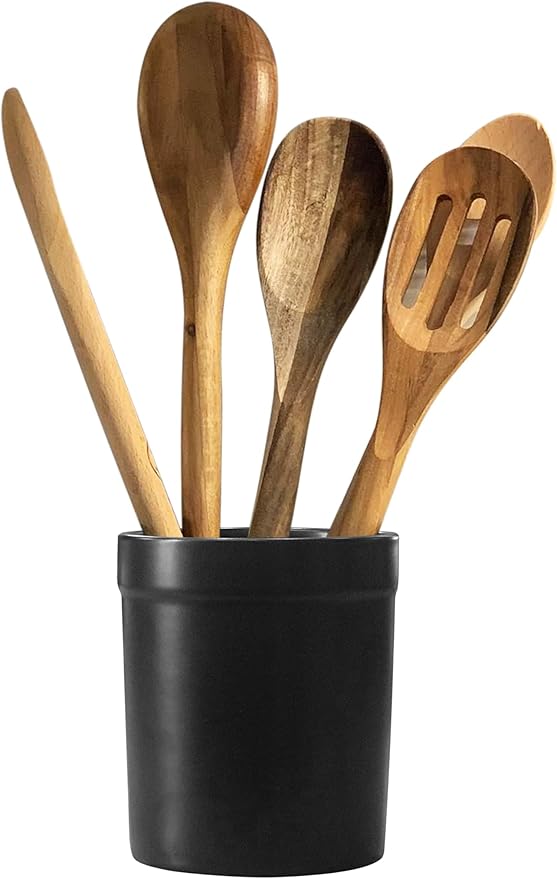 Fox Run 3951 Black Utensil Holder Large by foxrunbrands