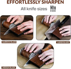 4 Angles High Carbon Stainless Steel Rolling Knife Sharpener - Image 3