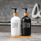 MOMEEMO Soap Dispenser Bathroom Set - Image 2