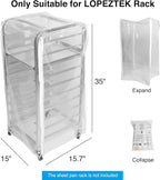 lopeztek Bakery Rack Exclusive Dustproof Cover, Non-Generic - Image 2