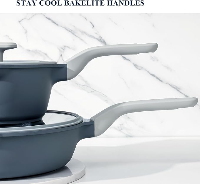 PRICUSIS Nonstick Saucepan Set - Image 5