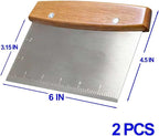 Professional Dough Cutter & Bench Scraper - Image 2