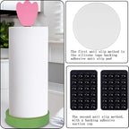 Modern Wooden Paper Towel Holder Stand - Image 4