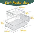 LIYI Dish Drying Rack, Large Dish Rack - Image 3