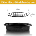 DIMESHY Roasting Rack, Enamel Finished, fit - Image 3