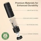 Ultrean Pepper Grinder, Rechargeable Salt and Pepper Grinder - Image 5