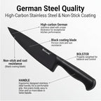 McCook® Knife Sets, German Stainless Steel Knife Block Sets - Image 5