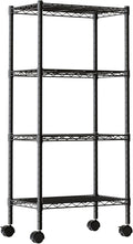 DUMOS 4-Tier Metal Wire Storage Shelves, Adjustable Standing Storage Rack Shelf by DumosLifestyle
