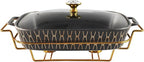 9" x 6" Ceramic Rectangular Casserole Dish by jinsongdafa