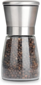 Gulex Pepper Grinder Pepper Mill, Salt Grinder Refillable, Adjustable, by Gulex