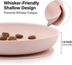 Meow&Woof Nonslip Pet Food Mat, 2 Pack Silicone Cat Food Bowl - Image 3