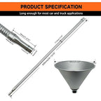 24.8" Steel Bendable Universal Spout Funnel - Image 4