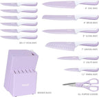 hecef 15 Pieces Kitchen Knife Set - Image 2
