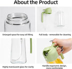Aovdy Oil Sprayer for Cooking 16oz, 2 in 1 Olive Oil Dispenser and Oil Sprayer - Image 5