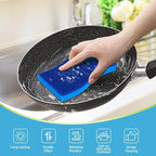 AIDEA XL Scrub Sponges Non-Scratch 6Count, Extra Large Sponges Kitchen - Image 4