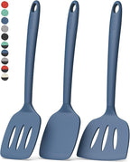 Coukre 3 Pack Silicone Spatula Set, High Heat Resistant, Fish Spatula, Solid & by Coukre