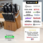 Dalstrong 24-Piece Knife Block Set — Forged German Steel, Steak Knives — - Image 2