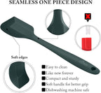 HOTEC Heat Resistant 600℉ BPA-Free Silicone Rubber Spatula Set - Image 6