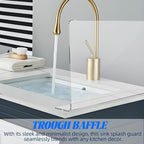 PRETYZOOM Acrylic Sink Water Splash Guard, 15.7x8 Inches Sink Splash Guards - Image 6