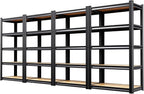 5-Tier Heavy Duty Metal Shelving Units, Adjustable Steel Storage Racks by Unknown