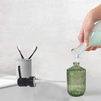 Green Glass Soap Dispenser - Image 3