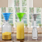 6 Pack Silicone Collapsible Funnels - Image 4